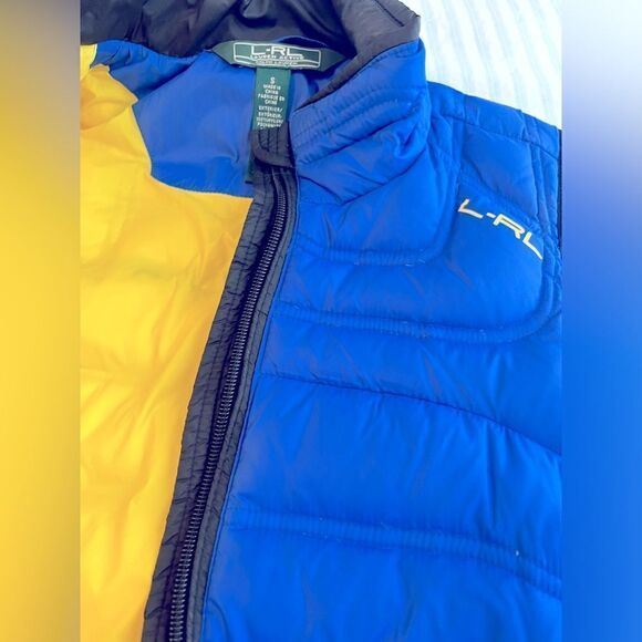 L-RL Lauren Active (Ralph Lauren) royal blue vest; super lightweight but WARM! - Picture 4 of 5